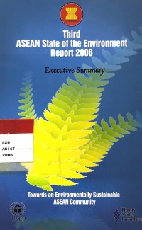Third ASEAN Stste of the Environment Report 2006